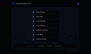 Paradiselakes.net thumbnail