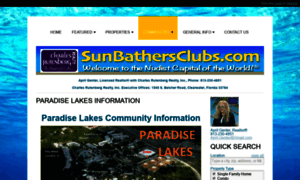 Paradiselakesrealty.com thumbnail