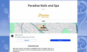 Paradisenailsnj.com thumbnail