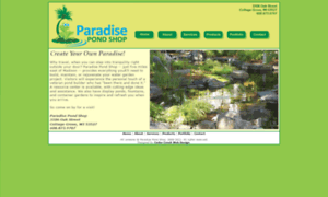 Paradisepondshop.com thumbnail