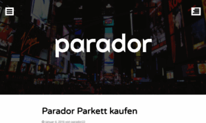 Parador.wordpress.com thumbnail