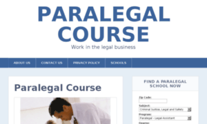 Paralegal-course.net thumbnail