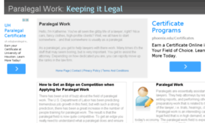 Paralegal-work.net thumbnail