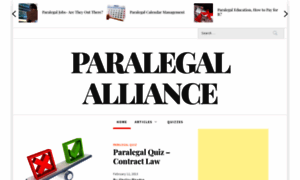 Paralegalalliance.com thumbnail