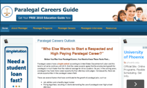 Paralegalcareersguide.com thumbnail