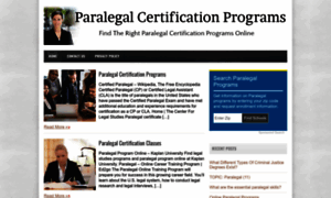 Paralegalcertificationprograms.net thumbnail