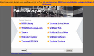 Parallelproxy.info thumbnail
