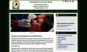 Paramedicalcouncil.com thumbnail