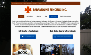 Paramount-fencing.com thumbnail