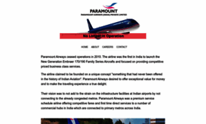 Paramountairways.com thumbnail