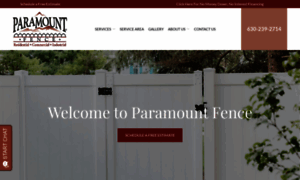 Paramountfence.com thumbnail