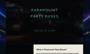 Paramountpartybuses.com thumbnail