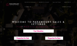 Paramountsalesandlettings.co.uk thumbnail