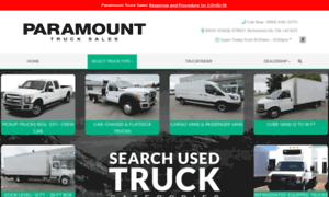 Paramountusedtrucksales.com thumbnail