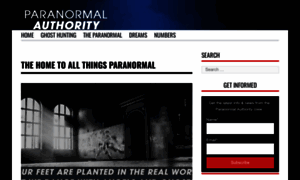 Paranormalauthority.com thumbnail