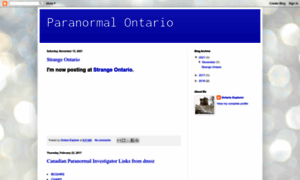 Paranormalontario.blogspot.com thumbnail