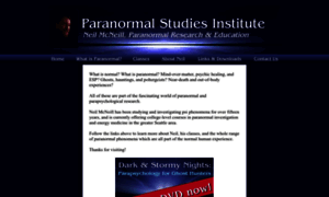Paranormalstudies.org thumbnail