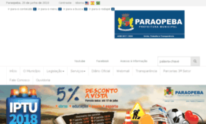 Paraopeba.mg.gov.br thumbnail