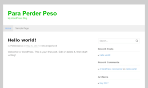 Paraperder-peso.com thumbnail