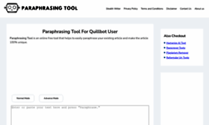 Paraphraseingtool.com thumbnail