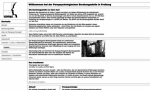 Parapsychologische-beratungsstelle.de thumbnail