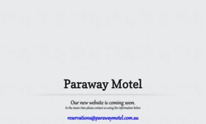 Parawaymotel.com.au thumbnail