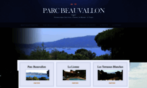 Parcbeauvallon.com thumbnail