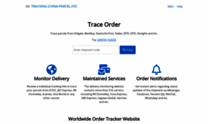 Parcel-trace.buzz thumbnail