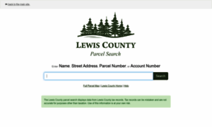 Parcels.lewiscountywa.gov thumbnail