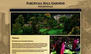 Parcevallhallgardens.co.uk thumbnail