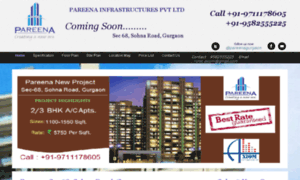 Pareena68gurgaon.in thumbnail