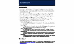 Parenscript.common-lisp.dev thumbnail