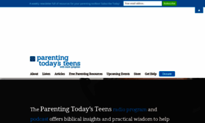 Parentingtodaysteens.org thumbnail