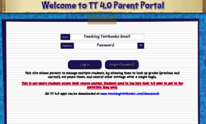 Parentportal.teachingtextbooksapp.com thumbnail