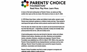 Parents-choice.org thumbnail