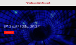 Paresspacewarpresearch.org thumbnail