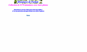 Parfum-miniatures.fr thumbnail