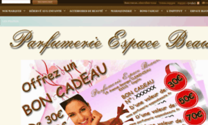 Parfumerie-espacebeaute.fr thumbnail