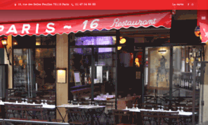 Paris16-restaurant.com thumbnail