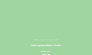 Pariscapitaledelacreation.com thumbnail