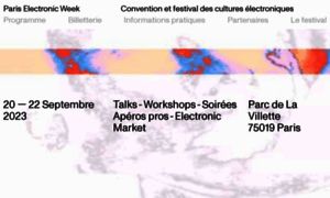 Pariselectronicweek.fr thumbnail