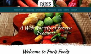 Parisfoods.com thumbnail