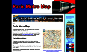Parismetromap.org thumbnail