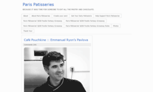 Parispatisseries.com thumbnail