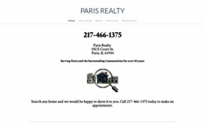 Parisrealtyhomes.com thumbnail