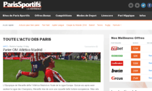 Parissportifs.be thumbnail