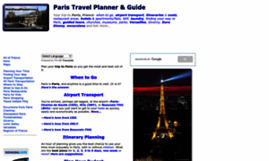 Paristravelplanner.com thumbnail