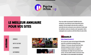 Parite-infos.org thumbnail