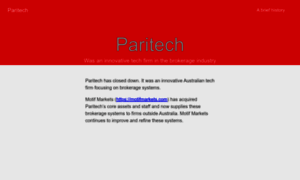 Paritech.com.au thumbnail