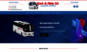 Parkandridesa.com thumbnail